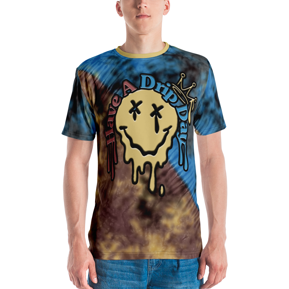 CRXWN | Drip or Dye Custom Tie Dye Crew Neck Jersey Tee Wotherspoon