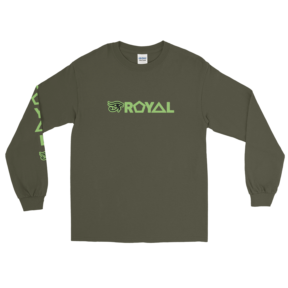 ROYAL. | Urban Resort | Ra Conscious Culture Unisex Long Sleeve KIWI GREEN 6 VARIETIES