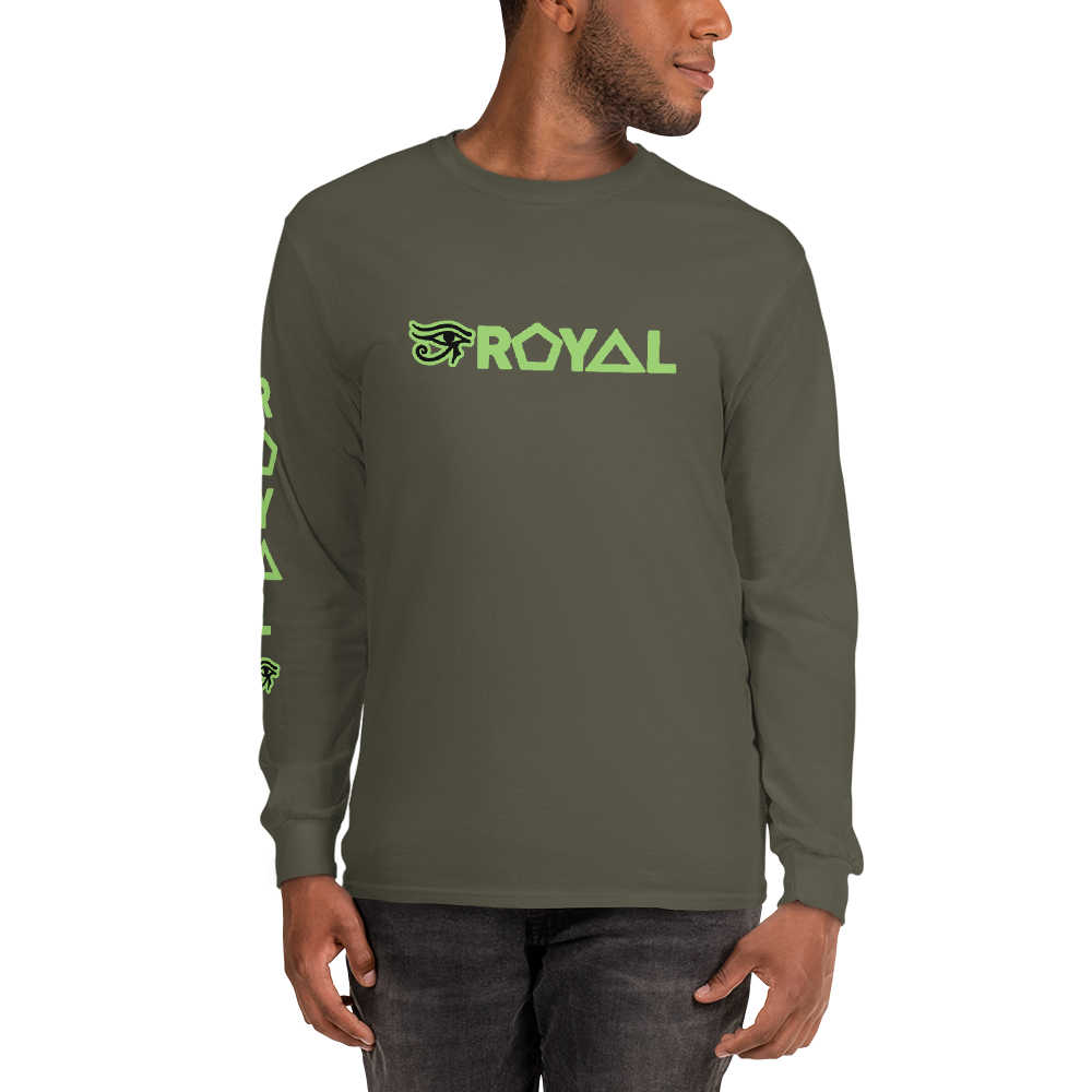 ROYAL. | Urban Resort | Ra Conscious Culture Unisex Long Sleeve KIWI GREEN 6 VARIETIES