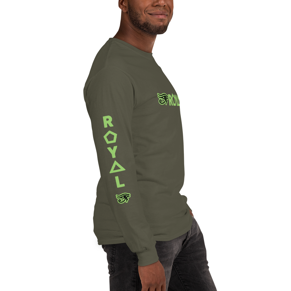 ROYAL. | Urban Resort | Ra Conscious Culture Unisex Long Sleeve KIWI GREEN 6 VARIETIES