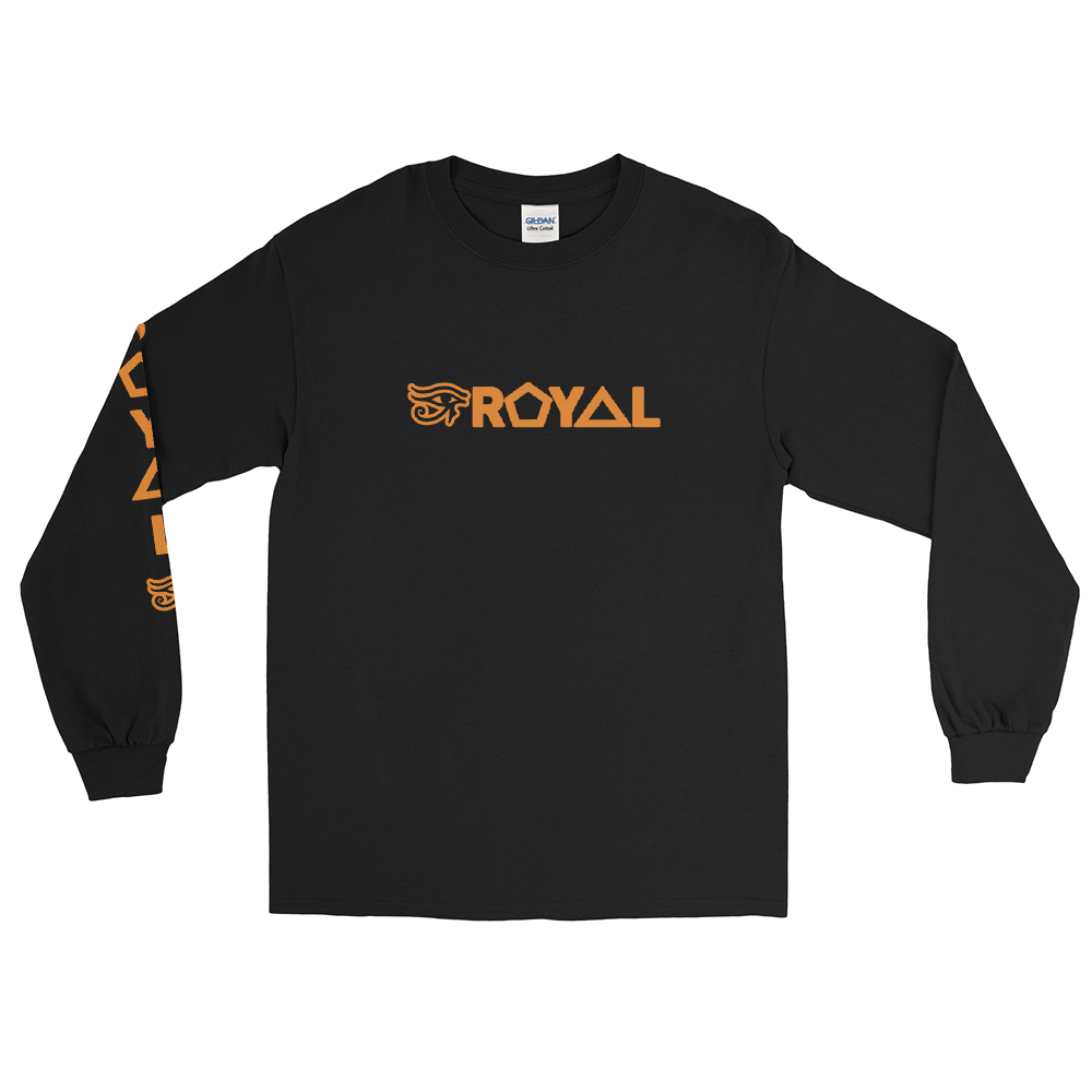 ROYAL. | Urban Resort | Ra Conscious Culture Unisex Long Sleeve ORANGE 8 VARIETIES