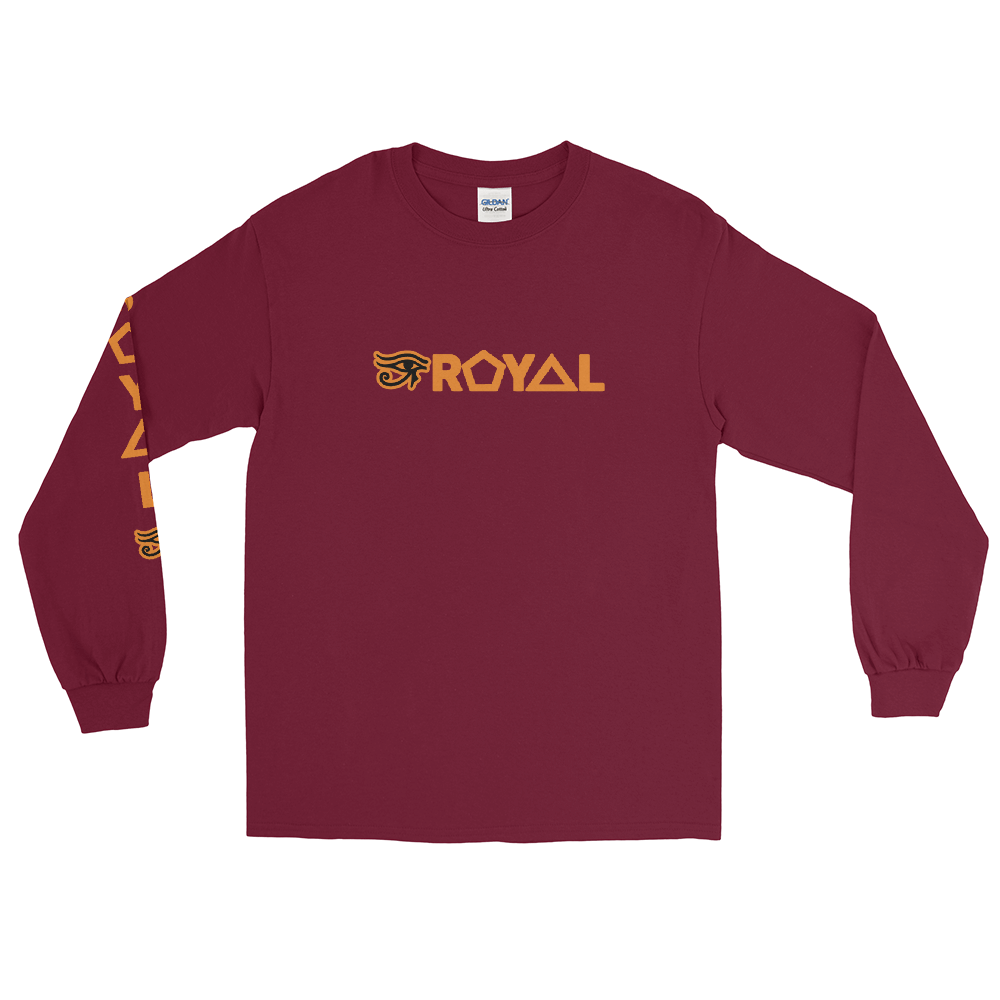 ROYAL. | Urban Resort | Ra Conscious Culture Unisex Long Sleeve ORANGE 8 VARIETIES