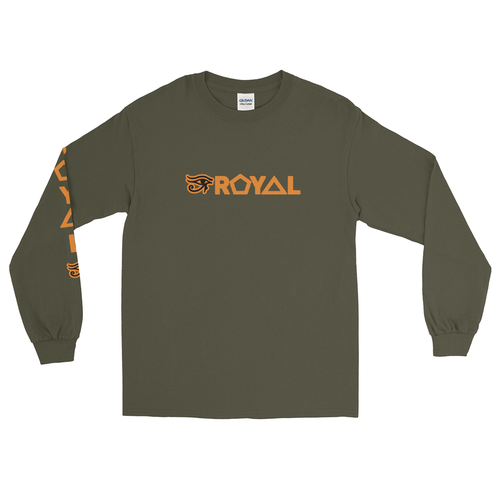 ROYAL. | Urban Resort | Ra Conscious Culture Unisex Long Sleeve ORANGE 8 VARIETIES