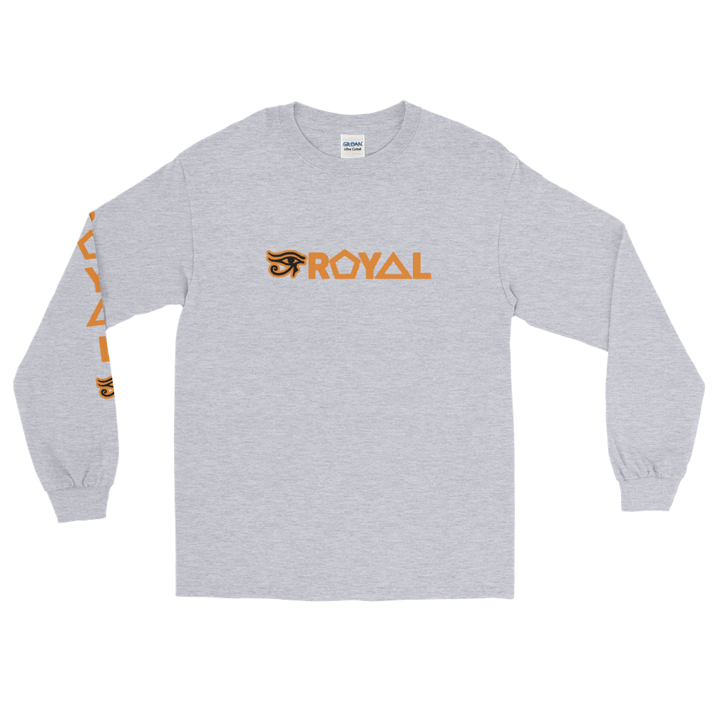 ROYAL. | Urban Resort | Ra Conscious Culture Unisex Long Sleeve ORANGE 8 VARIETIES