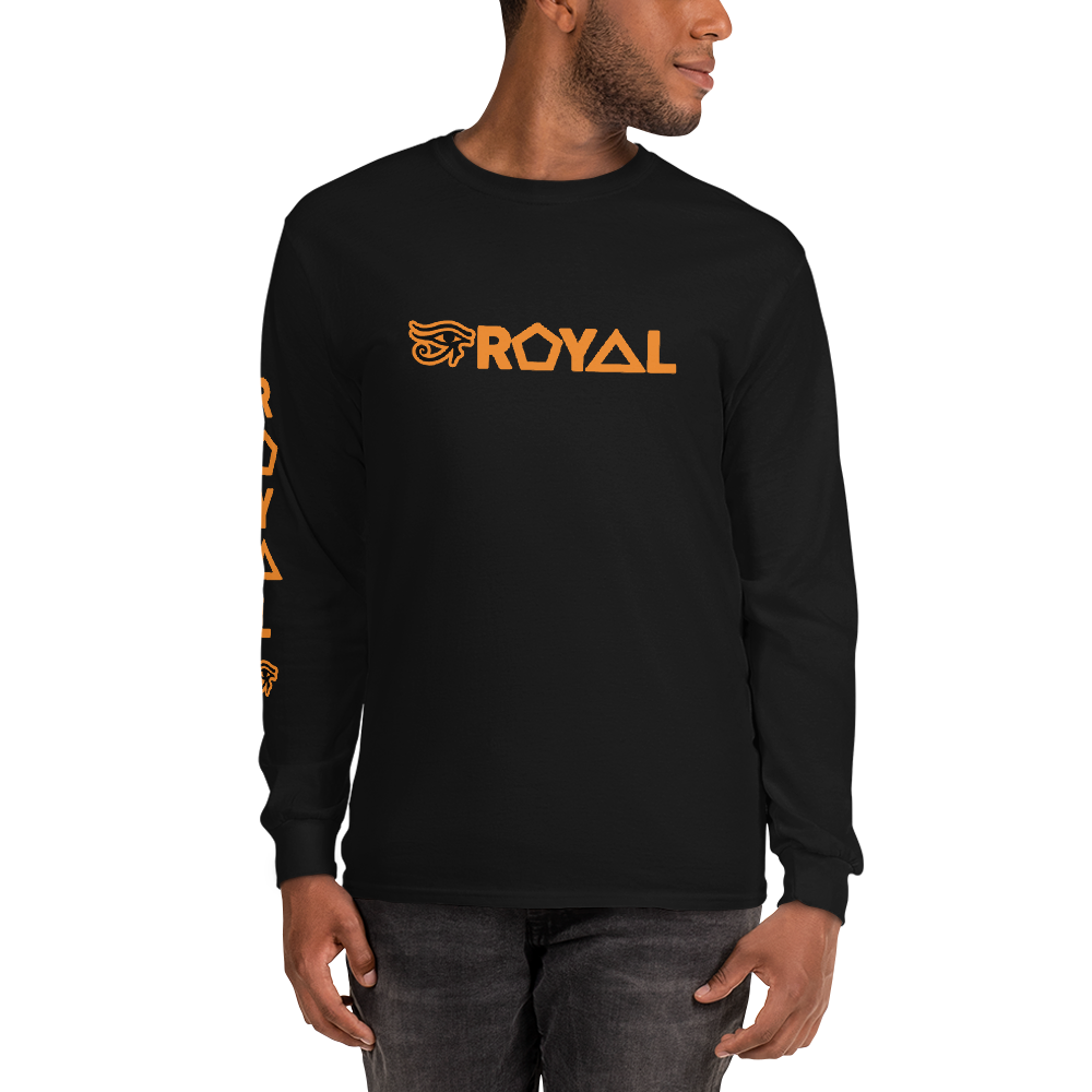 ROYAL. | Urban Resort | Ra Conscious Culture Unisex Long Sleeve ORANGE 8 VARIETIES