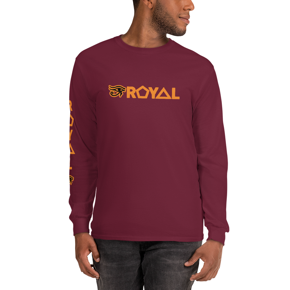 ROYAL. | Urban Resort | Ra Conscious Culture Unisex Long Sleeve ORANGE 8 VARIETIES