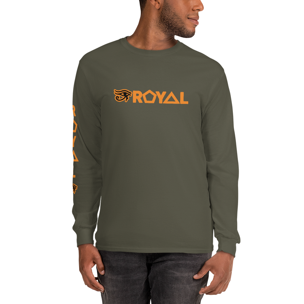 ROYAL. | Urban Resort | Ra Conscious Culture Unisex Long Sleeve ORANGE 8 VARIETIES