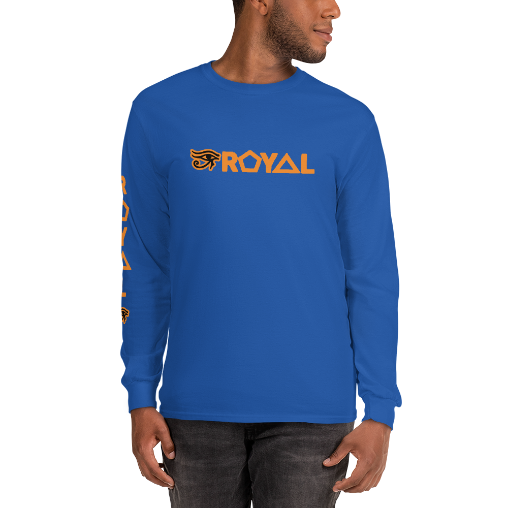 ROYAL. | Urban Resort | Ra Conscious Culture Unisex Long Sleeve ORANGE 8 VARIETIES