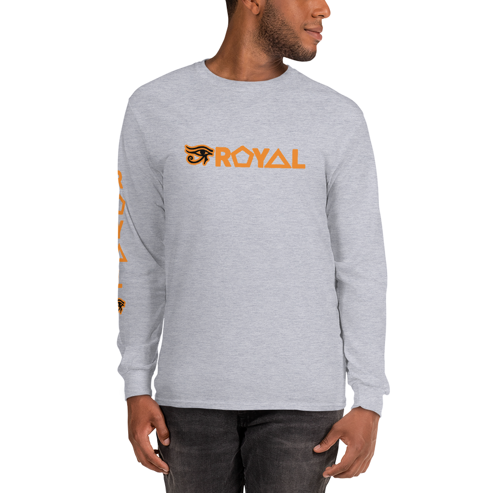 ROYAL. | Urban Resort | Ra Conscious Culture Unisex Long Sleeve ORANGE 8 VARIETIES
