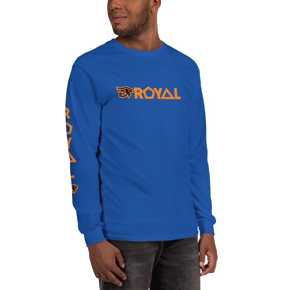 ROYAL. | Urban Resort | Ra Conscious Culture Unisex Long Sleeve ORANGE 8 VARIETIES