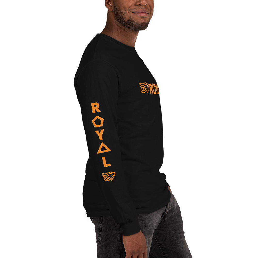 ROYAL. | Urban Resort | Ra Conscious Culture Unisex Long Sleeve ORANGE 8 VARIETIES