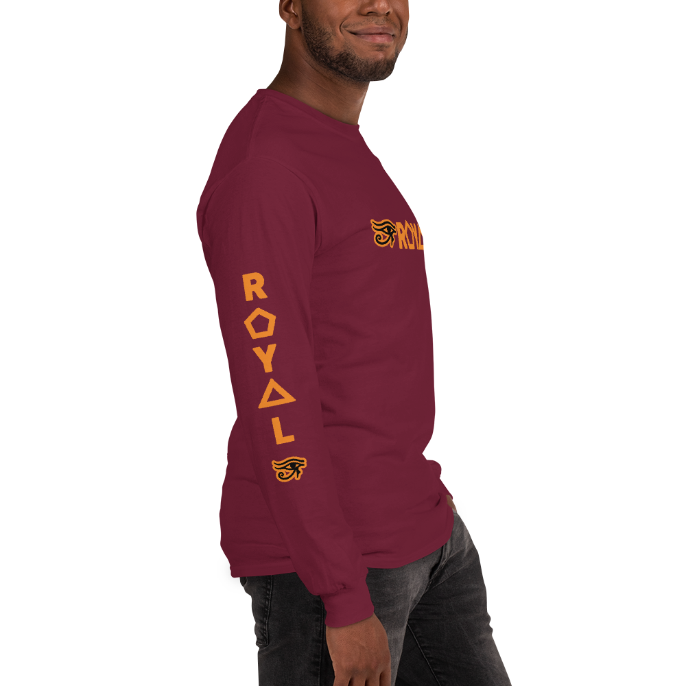 ROYAL. | Urban Resort | Ra Conscious Culture Unisex Long Sleeve ORANGE 8 VARIETIES