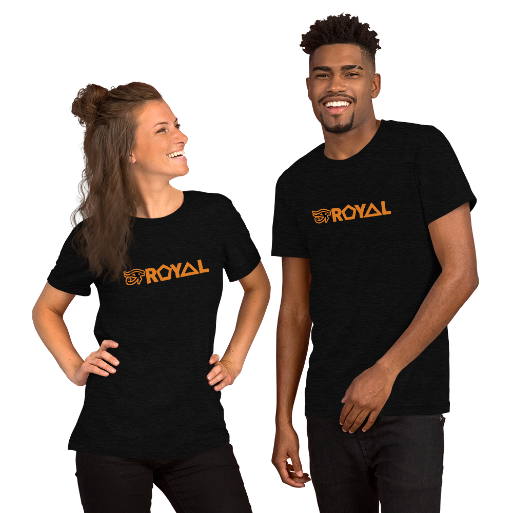 ROYAL. | Urban Resort | Conscious Culture Unisex Ra Tees ORANGE 12 VARIETIES
