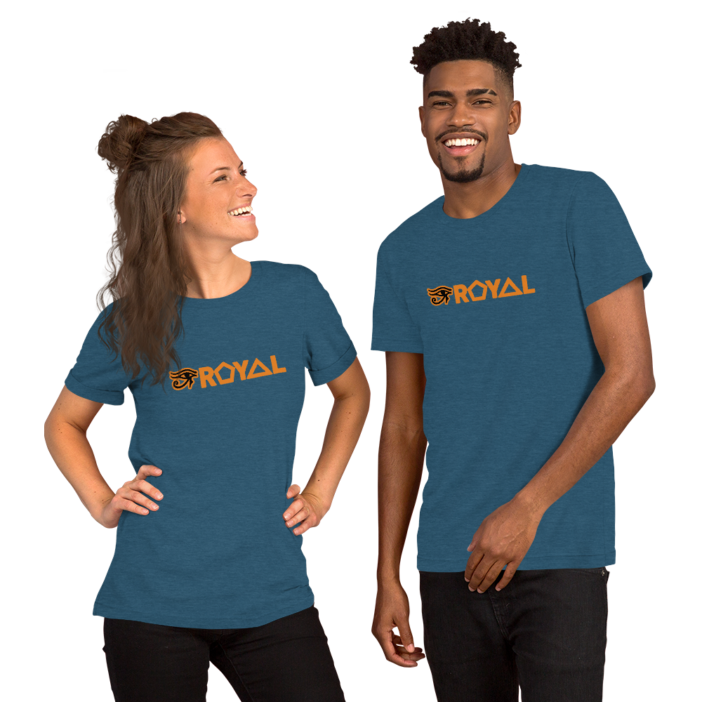 ROYAL. | Urban Resort | Conscious Culture Unisex Ra Tees ORANGE 12 VARIETIES