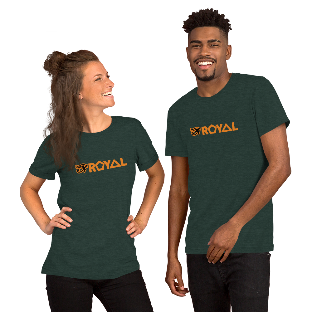 ROYAL. | Urban Resort | Conscious Culture Unisex Ra Tees ORANGE 12 VARIETIES
