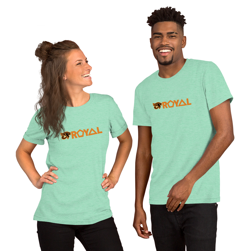 ROYAL. | Urban Resort | Conscious Culture Unisex Ra Tees ORANGE 12 VARIETIES