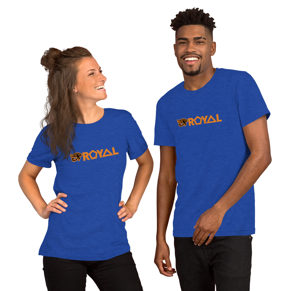 ROYAL. | Urban Resort | Conscious Culture Unisex Ra Tees ORANGE 12 VARIETIES