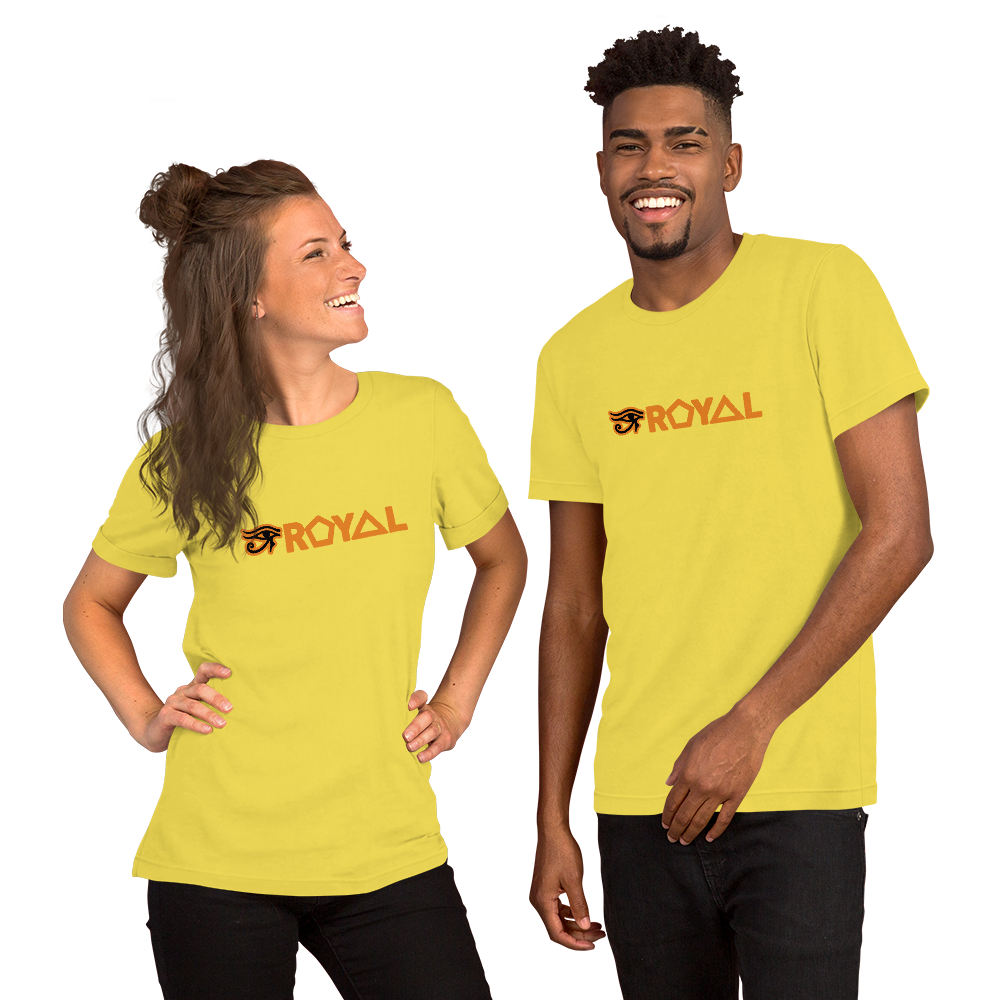 ROYAL. | Urban Resort | Conscious Culture Unisex Ra Tees ORANGE 12 VARIETIES