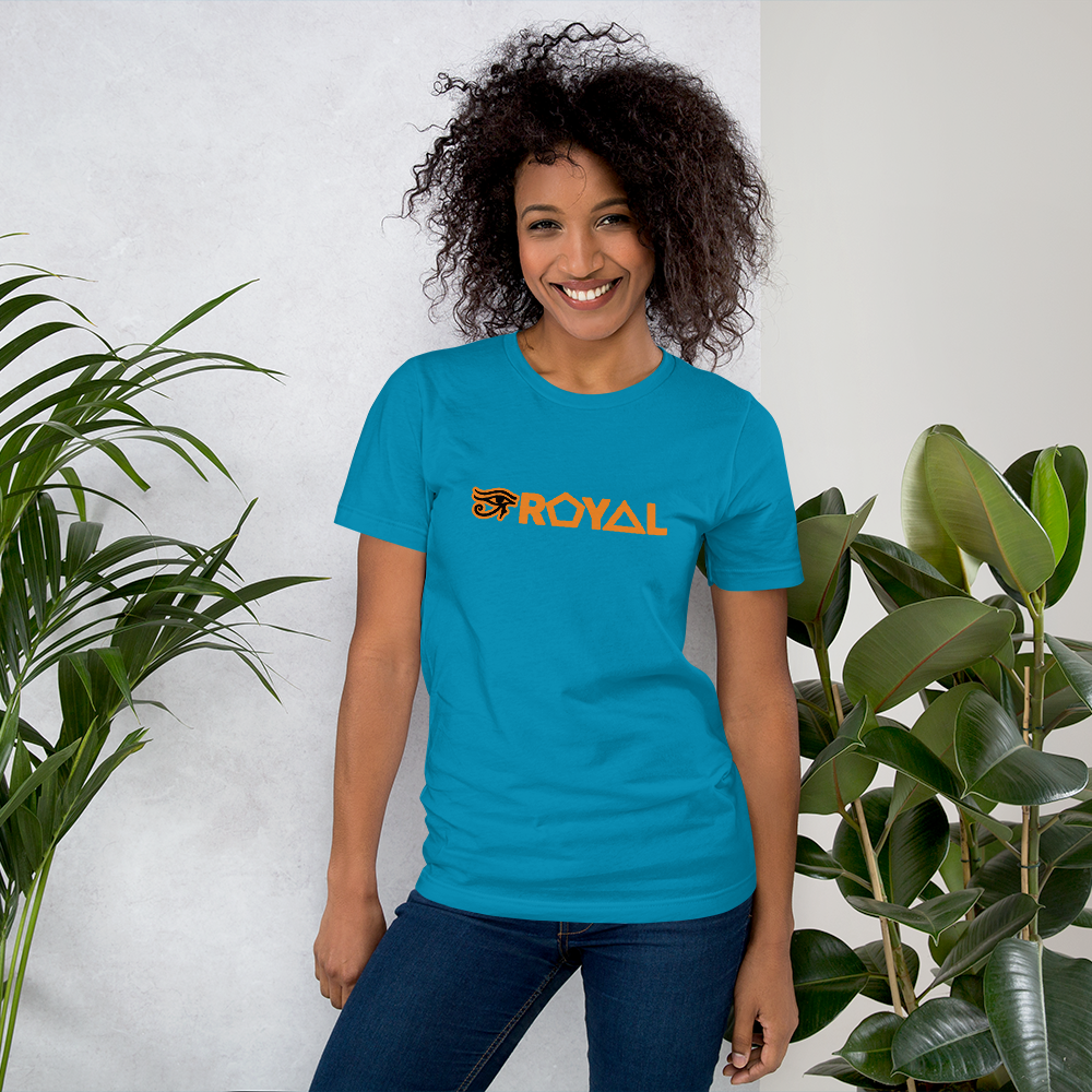 ROYAL. | Urban Resort | Conscious Culture Unisex Ra Tees ORANGE 12 VARIETIES