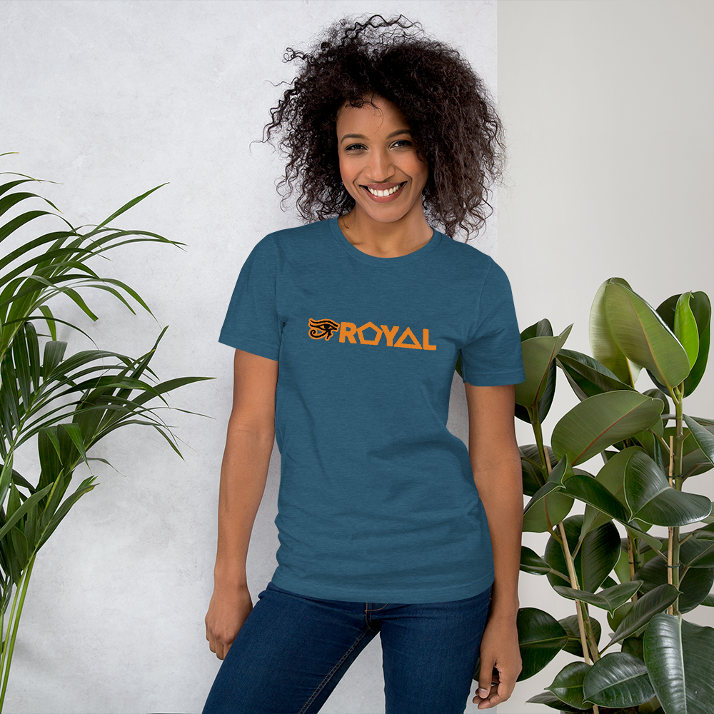 ROYAL. | Urban Resort | Conscious Culture Unisex Ra Tees ORANGE 12 VARIETIES