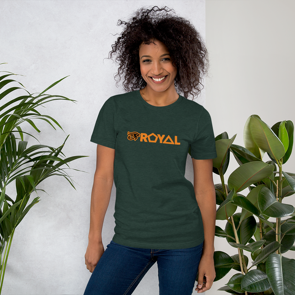 ROYAL. | Urban Resort | Conscious Culture Unisex Ra Tees ORANGE 12 VARIETIES