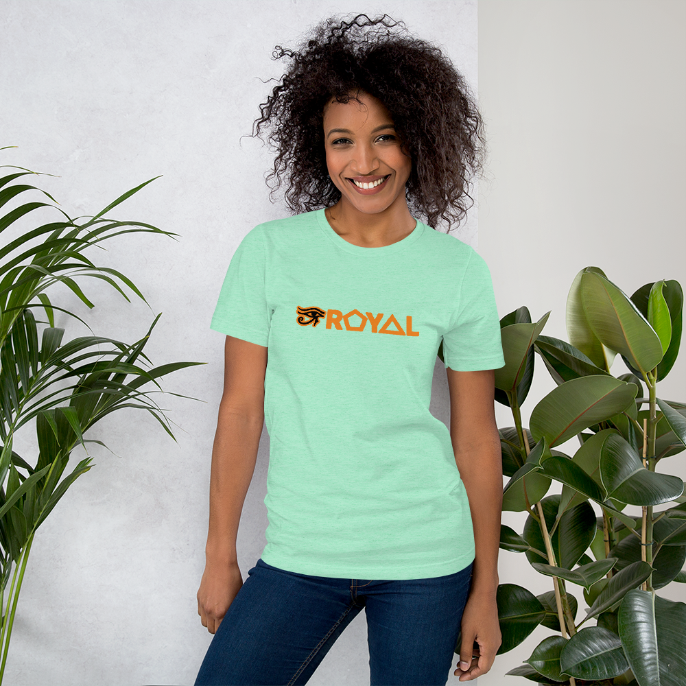 ROYAL. | Urban Resort | Conscious Culture Unisex Ra Tees ORANGE 12 VARIETIES