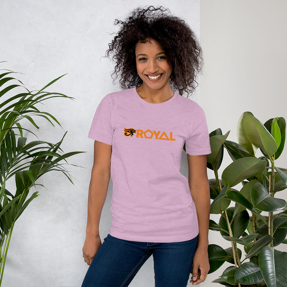 ROYAL. | Urban Resort | Conscious Culture Unisex Ra Tees ORANGE 12 VARIETIES