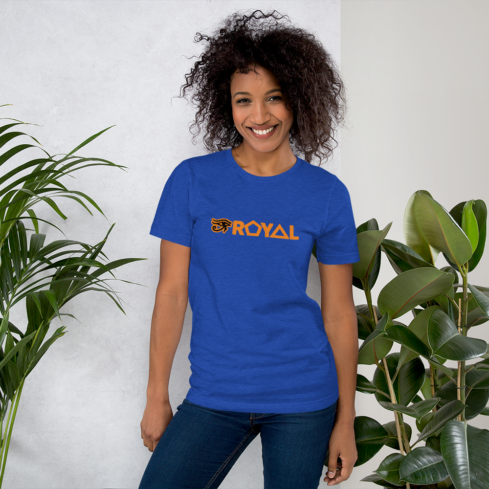 ROYAL. | Urban Resort | Conscious Culture Unisex Ra Tees ORANGE 12 VARIETIES