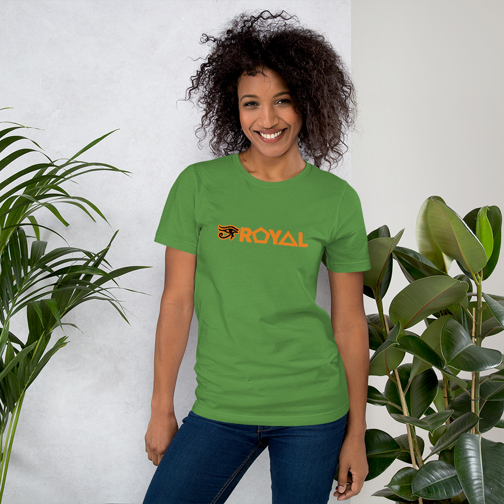 ROYAL. | Urban Resort | Conscious Culture Unisex Ra Tees ORANGE 12 VARIETIES