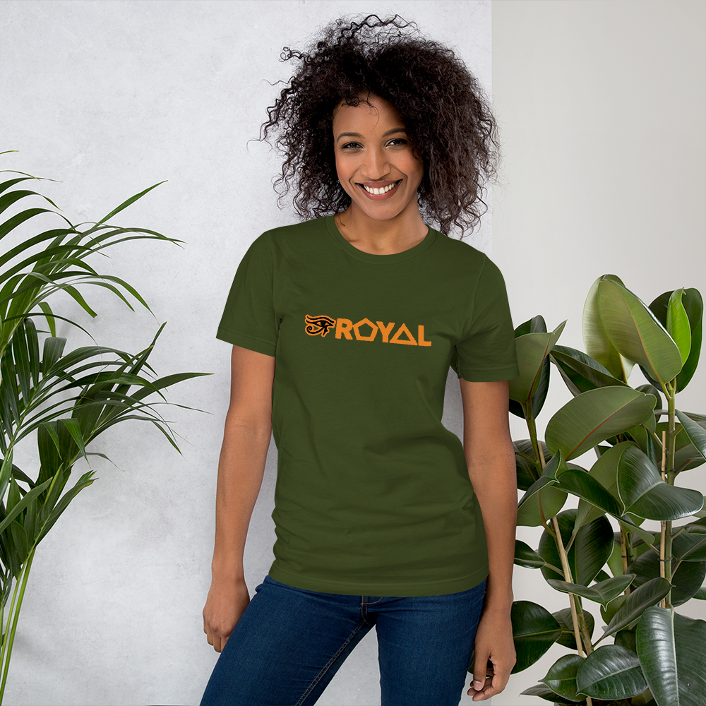 ROYAL. | Urban Resort | Conscious Culture Unisex Ra Tees ORANGE 12 VARIETIES