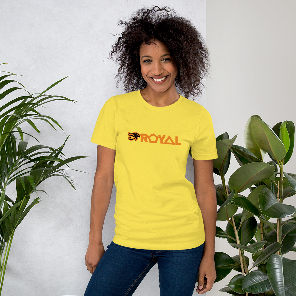 ROYAL. | Urban Resort | Conscious Culture Unisex Ra Tees ORANGE 12 VARIETIES