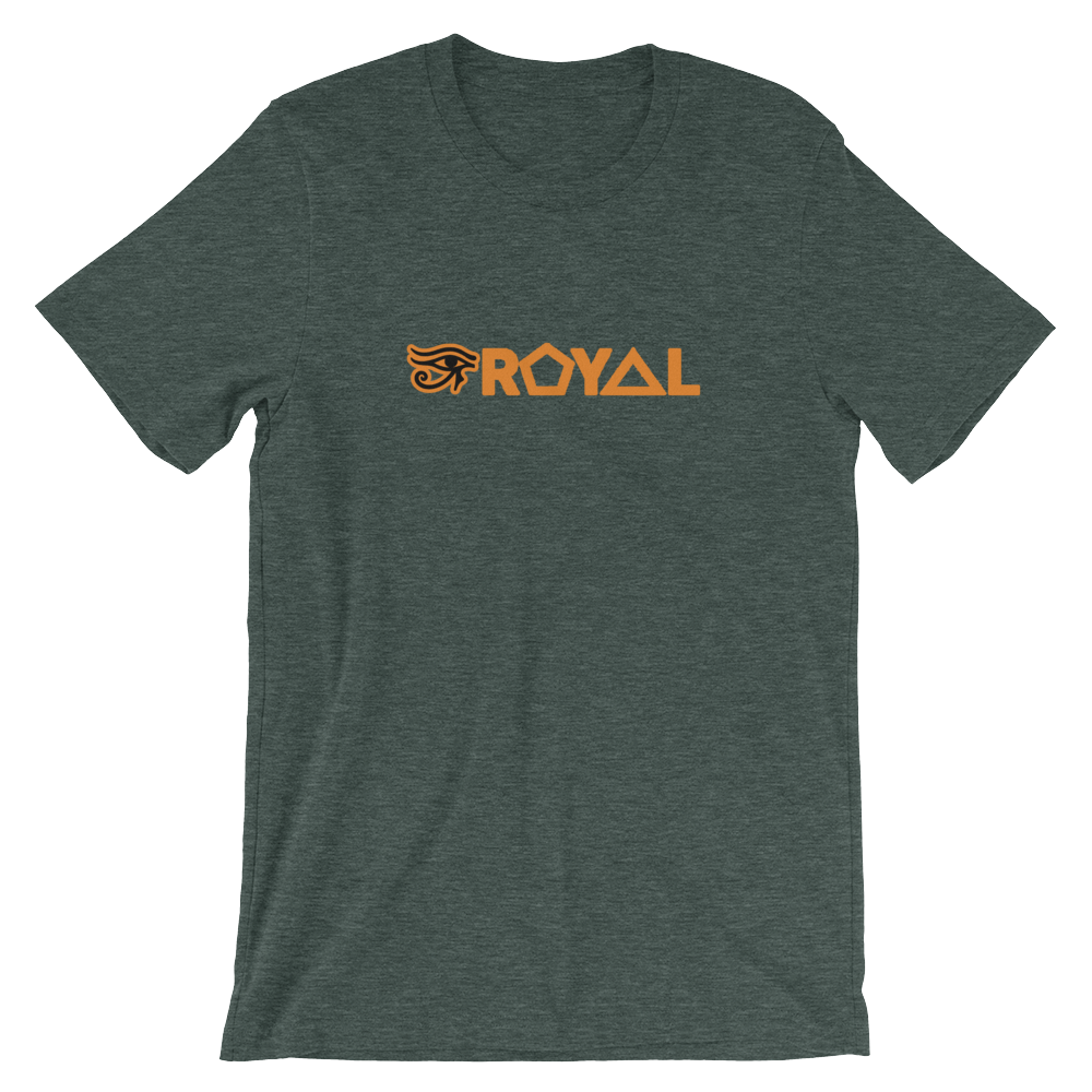 ROYAL. | Urban Resort | Conscious Culture Unisex Ra Tees ORANGE 12 VARIETIES