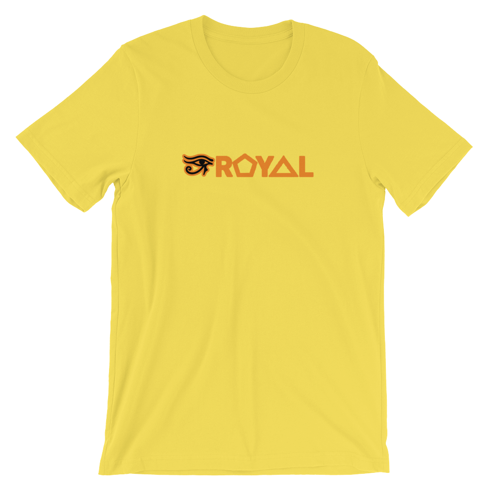 ROYAL. | Urban Resort | Conscious Culture Unisex Ra Tees ORANGE 12 VARIETIES