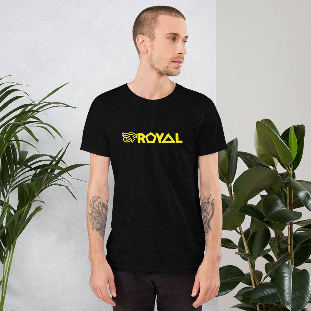 ROYAL. | Urban Resort | Conscious Culture Unisex Ra Tees YELLOW 9 VARIETIES