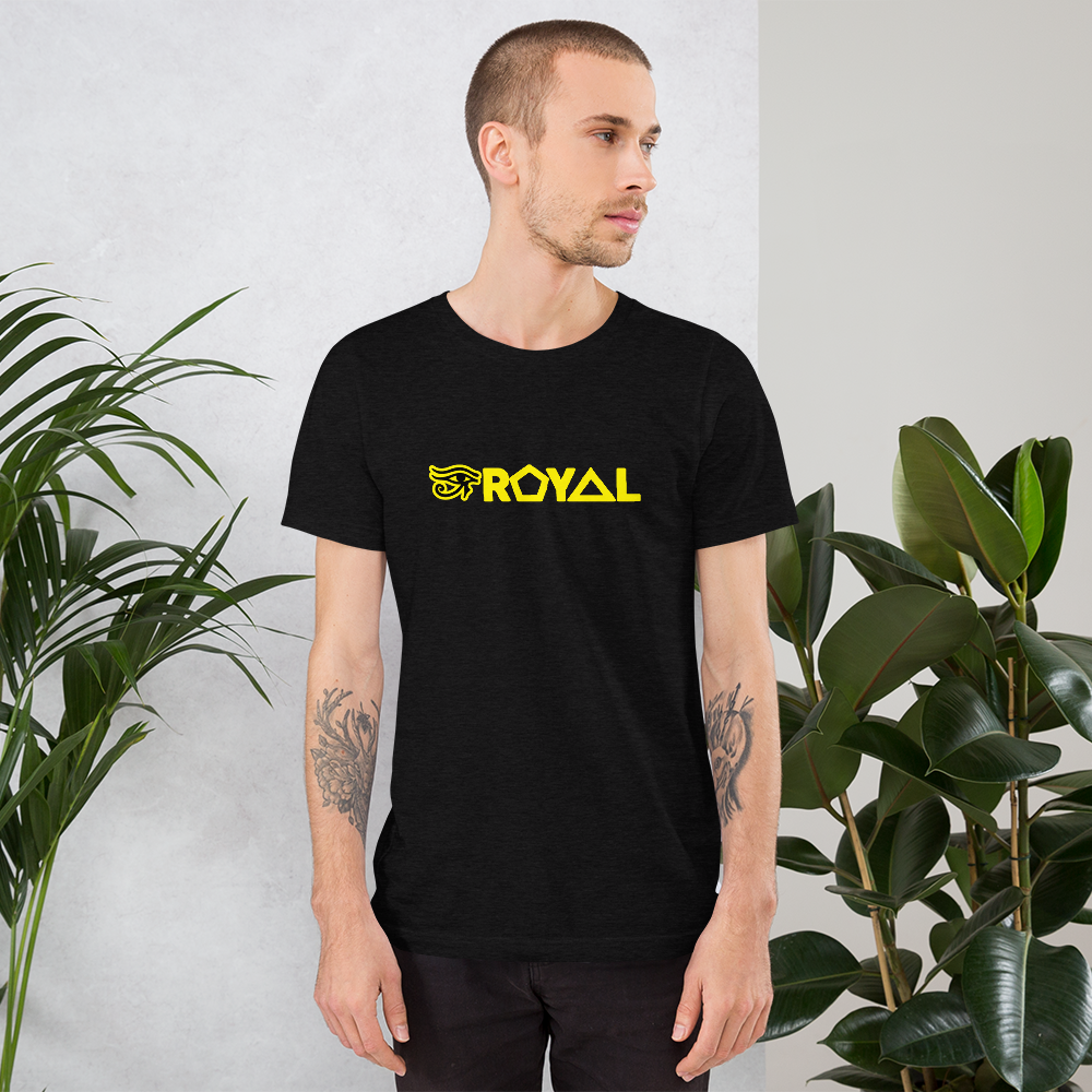 ROYAL. | Urban Resort | Conscious Culture Unisex Ra Tees YELLOW 9 VARIETIES