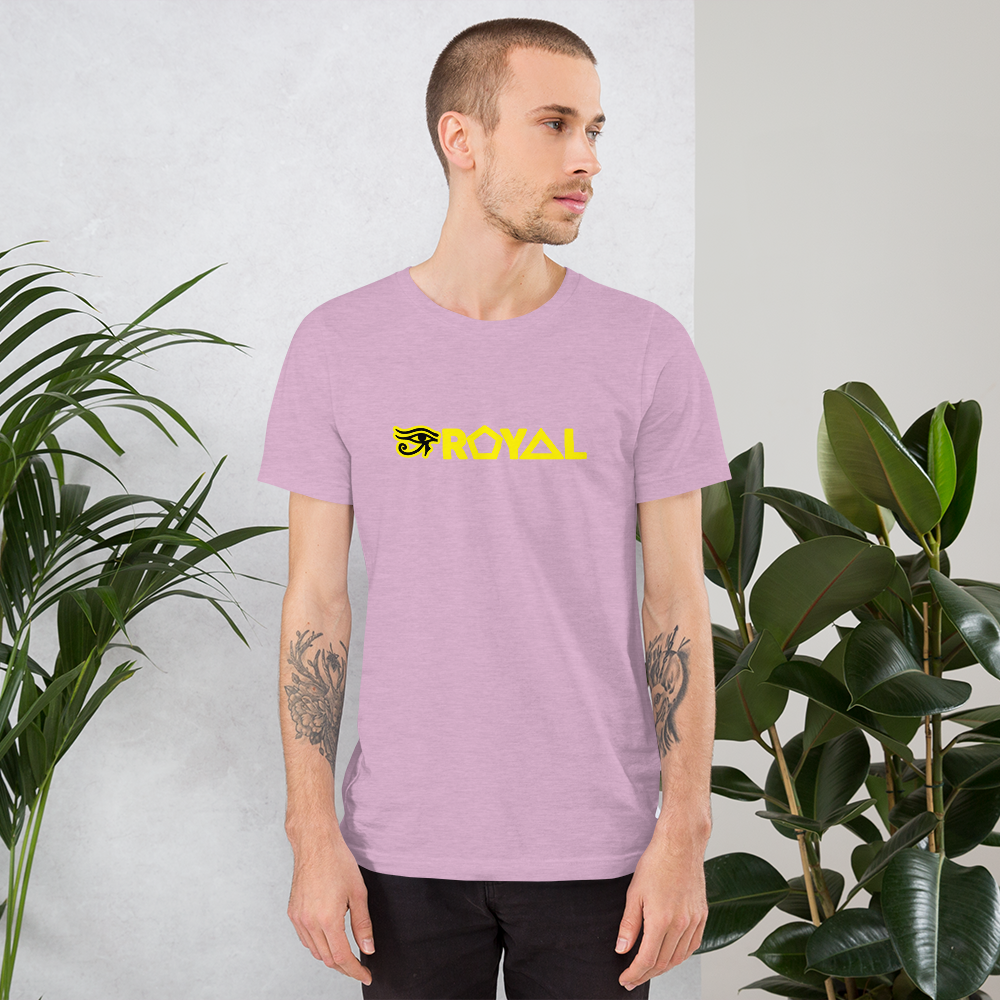 ROYAL. | Urban Resort | Conscious Culture Unisex Ra Tees YELLOW 9 VARIETIES