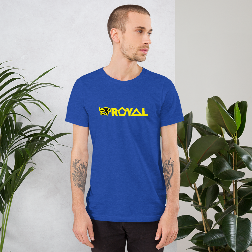 ROYAL. | Urban Resort | Conscious Culture Unisex Ra Tees YELLOW 9 VARIETIES