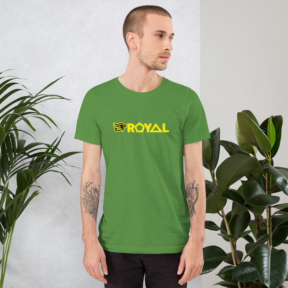 ROYAL. | Urban Resort | Conscious Culture Unisex Ra Tees YELLOW 9 VARIETIES