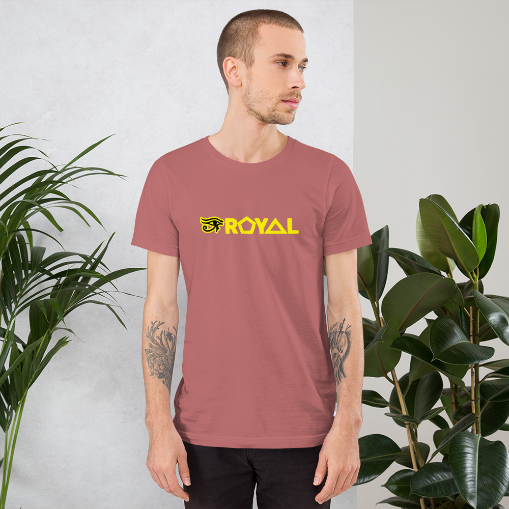ROYAL. | Urban Resort | Conscious Culture Unisex Ra Tees YELLOW 9 VARIETIES
