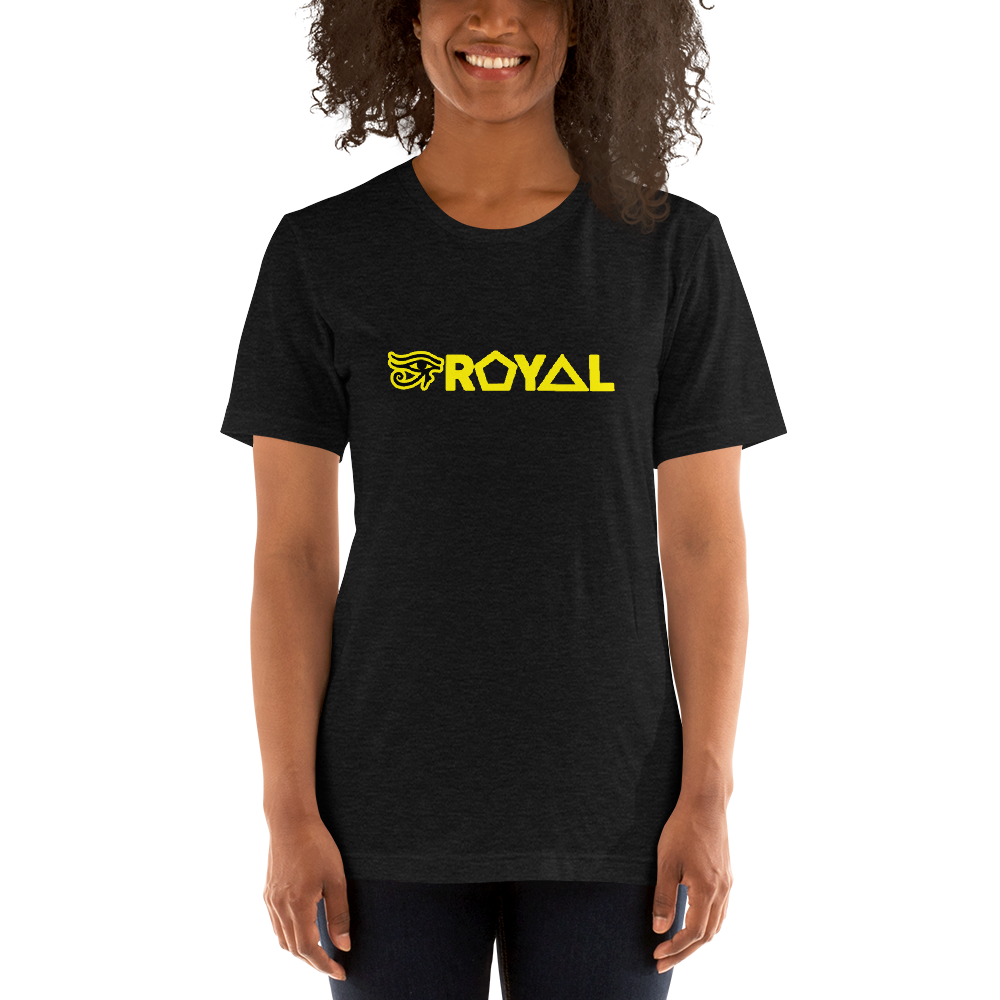 ROYAL. | Urban Resort | Conscious Culture Unisex Ra Tees YELLOW 9 VARIETIES