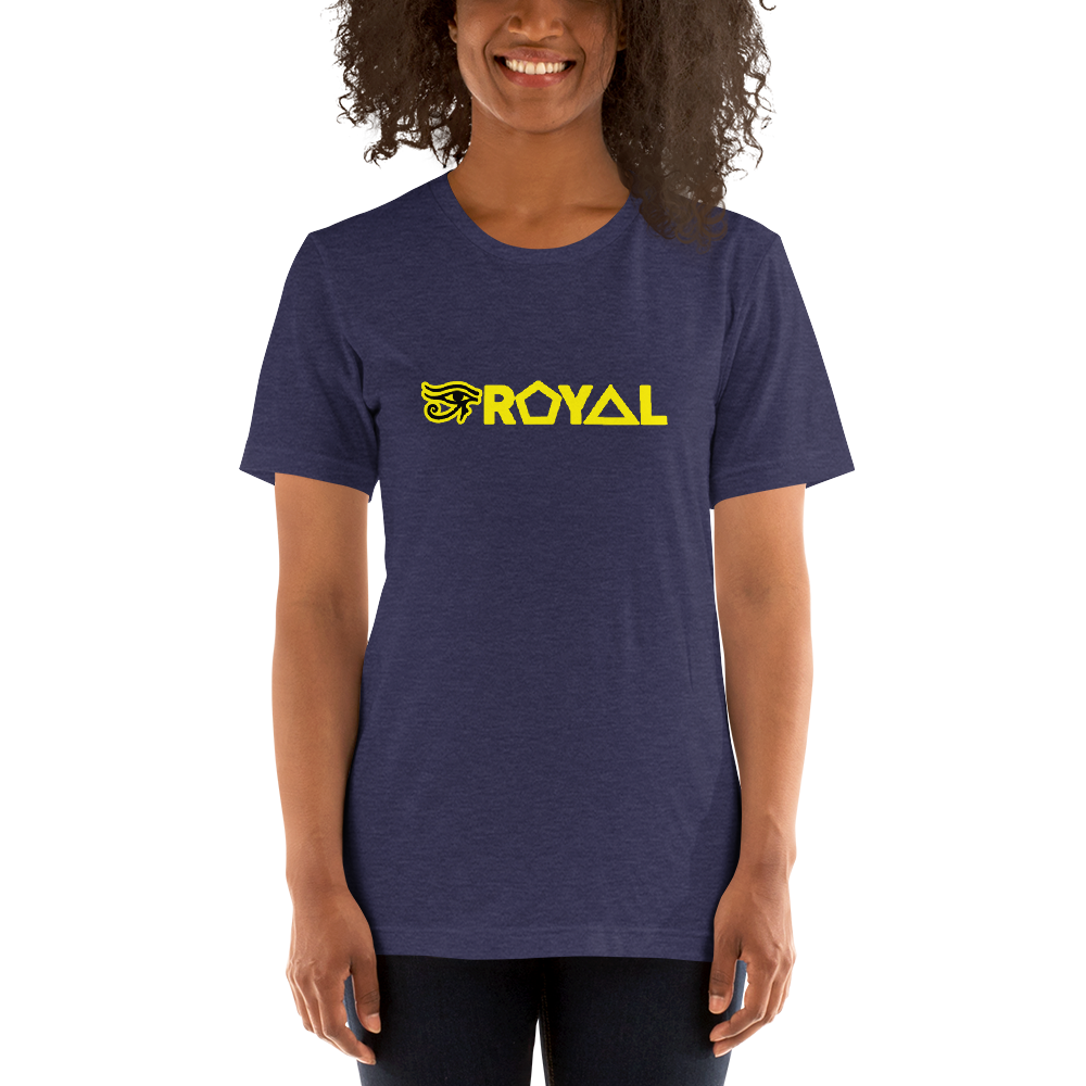 ROYAL. | Urban Resort | Conscious Culture Unisex Ra Tees YELLOW 9 VARIETIES