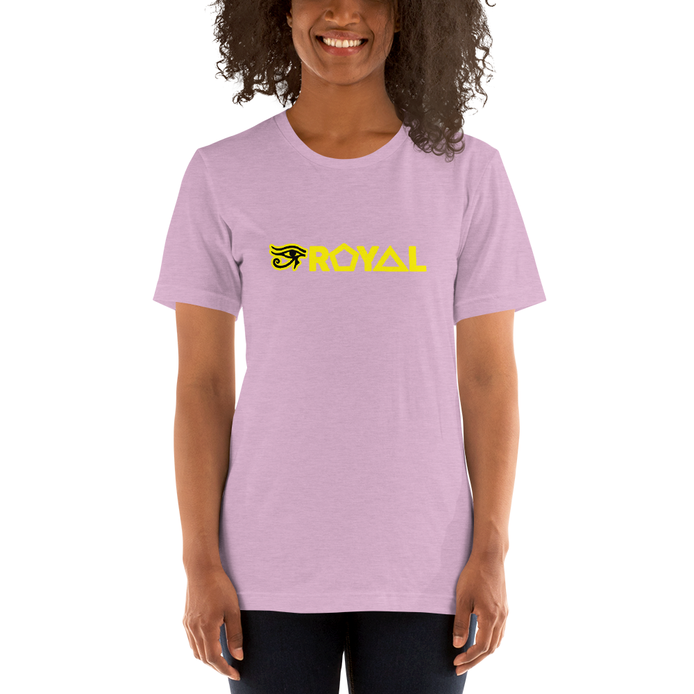 ROYAL. | Urban Resort | Conscious Culture Unisex Ra Tees YELLOW 9 VARIETIES