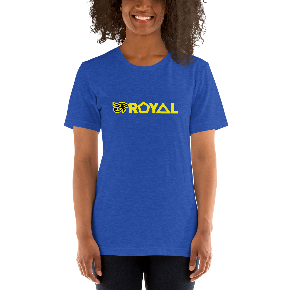 ROYAL. | Urban Resort | Conscious Culture Unisex Ra Tees YELLOW 9 VARIETIES
