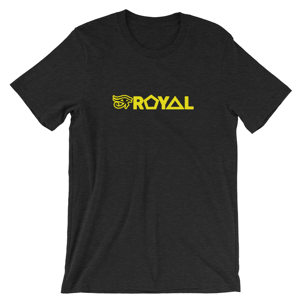 ROYAL. | Urban Resort | Conscious Culture Unisex Ra Tees YELLOW 9 VARIETIES
