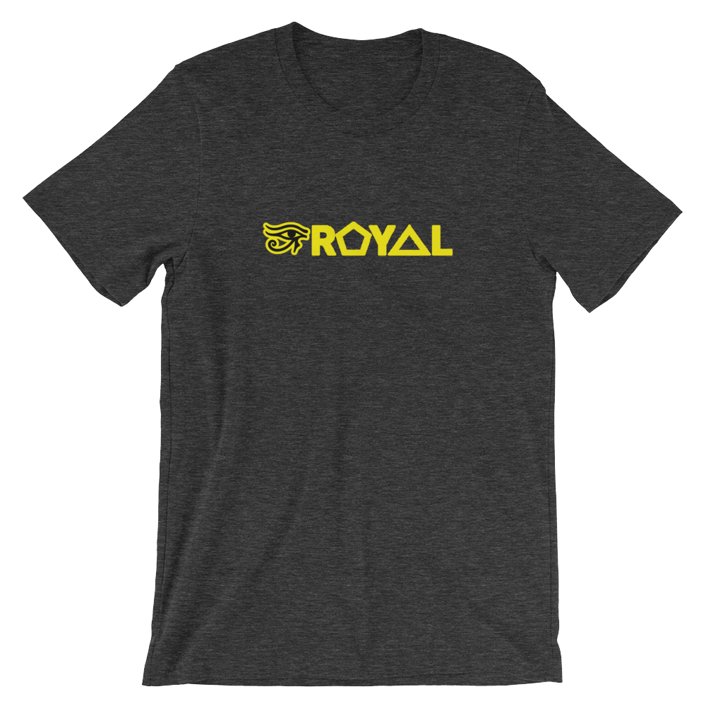 ROYAL. | Urban Resort | Conscious Culture Unisex Ra Tees YELLOW 9 VARIETIES