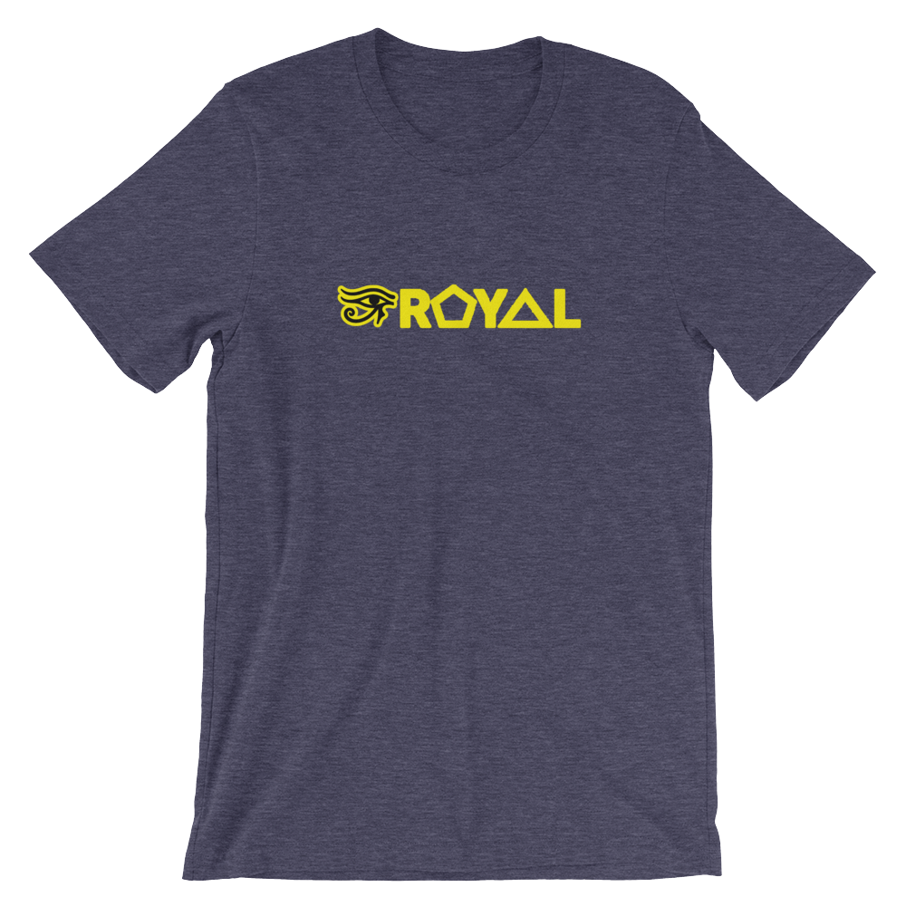 ROYAL. | Urban Resort | Conscious Culture Unisex Ra Tees YELLOW 9 VARIETIES