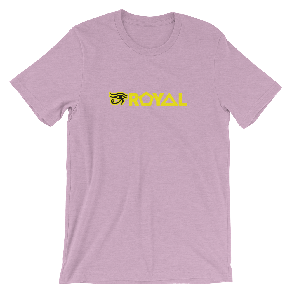 ROYAL. | Urban Resort | Conscious Culture Unisex Ra Tees YELLOW 9 VARIETIES