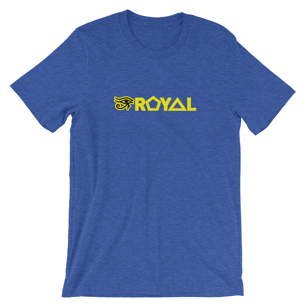 ROYAL. | Urban Resort | Conscious Culture Unisex Ra Tees YELLOW 9 VARIETIES