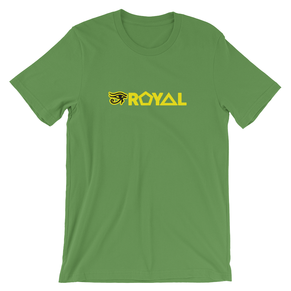 ROYAL. | Urban Resort | Conscious Culture Unisex Ra Tees YELLOW 9 VARIETIES