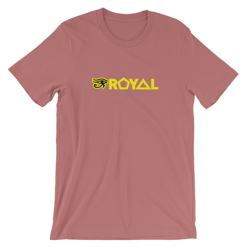 ROYAL. | Urban Resort | Conscious Culture Unisex Ra Tees YELLOW 9 VARIETIES